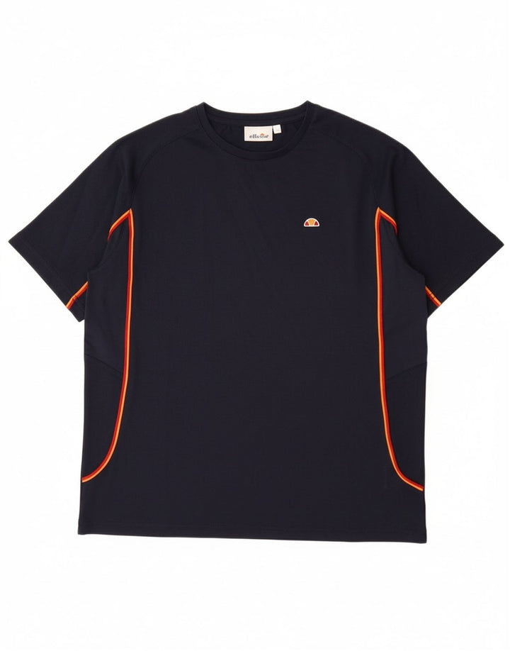 ELLESSE T-Shirt-Oberteil für Jungen, 13–14 Jahre, Marineblau, Polyester