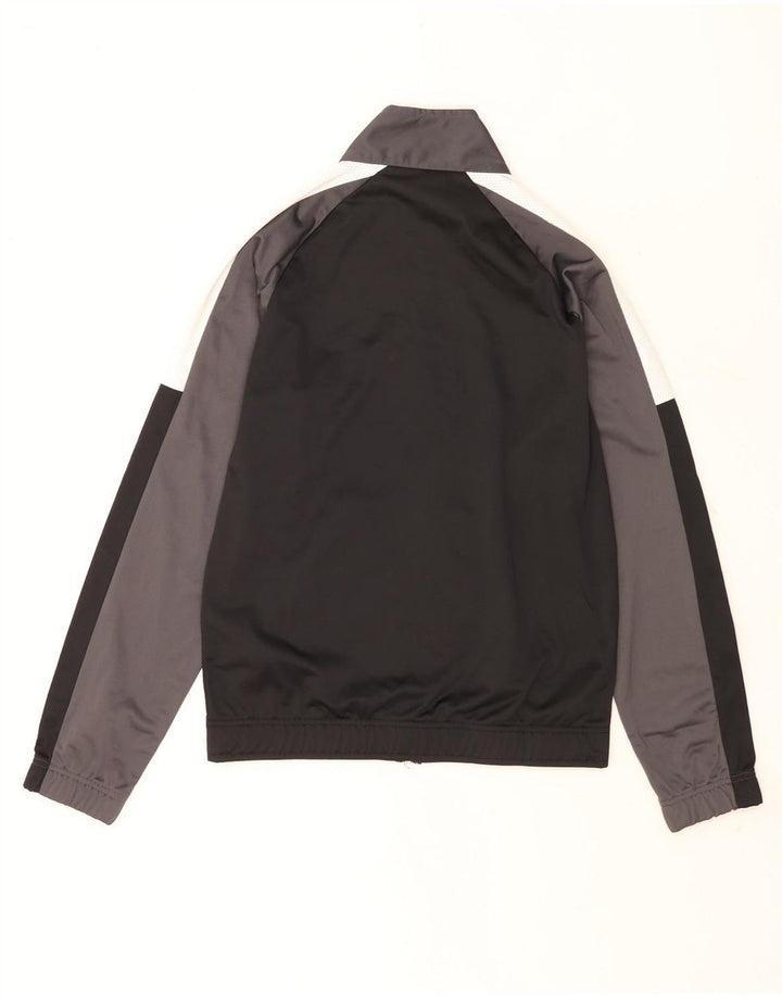 Champion Herren-Trainingsanzugoberteil mit Grafik, Mittelschwarz, Farbblock