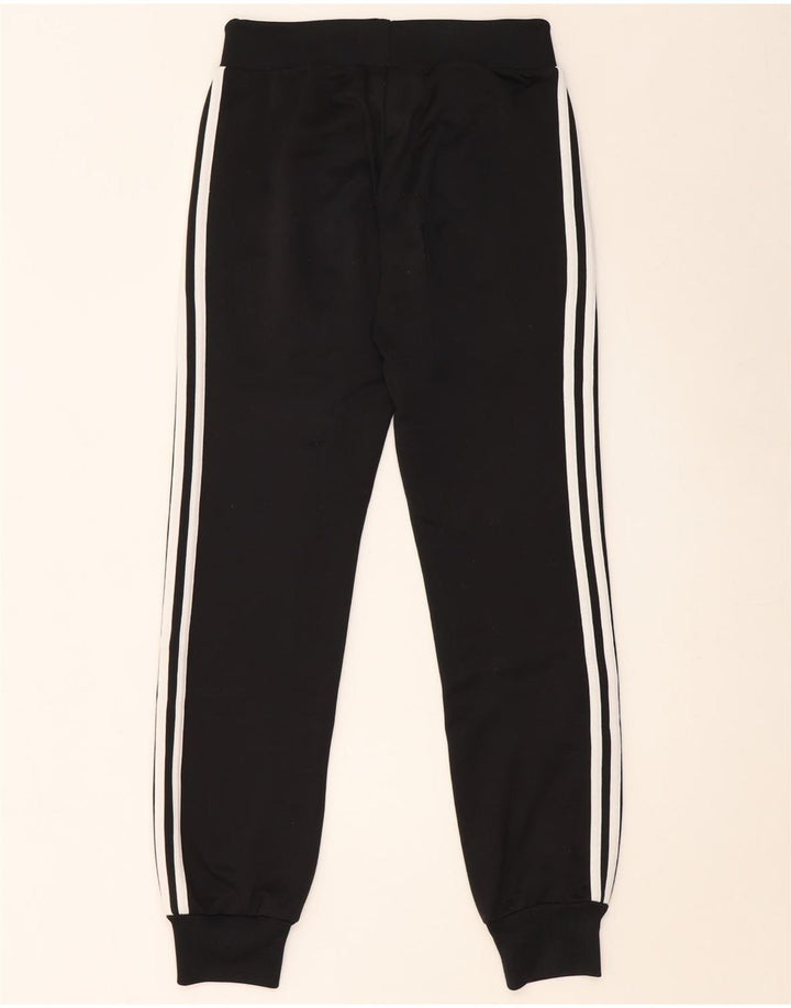 Adidas Damen Trainingshose Jogger UK 8 Small Schwarz Polyester