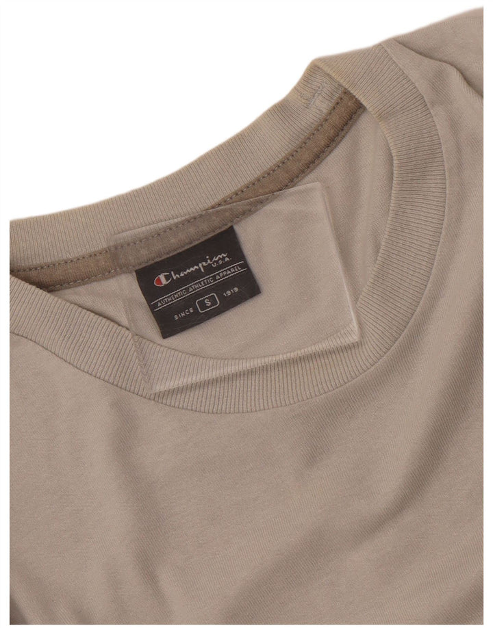 Champion Herren-T-Shirt mit Grafik, Größe S, Grau