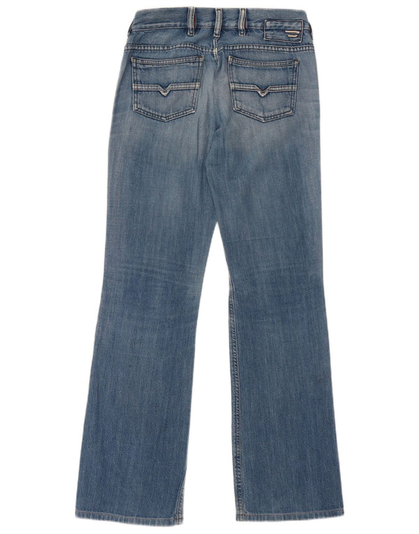 Diesel Bootcut-Jeans für Damen, W26, L31, blaue Baumwolle