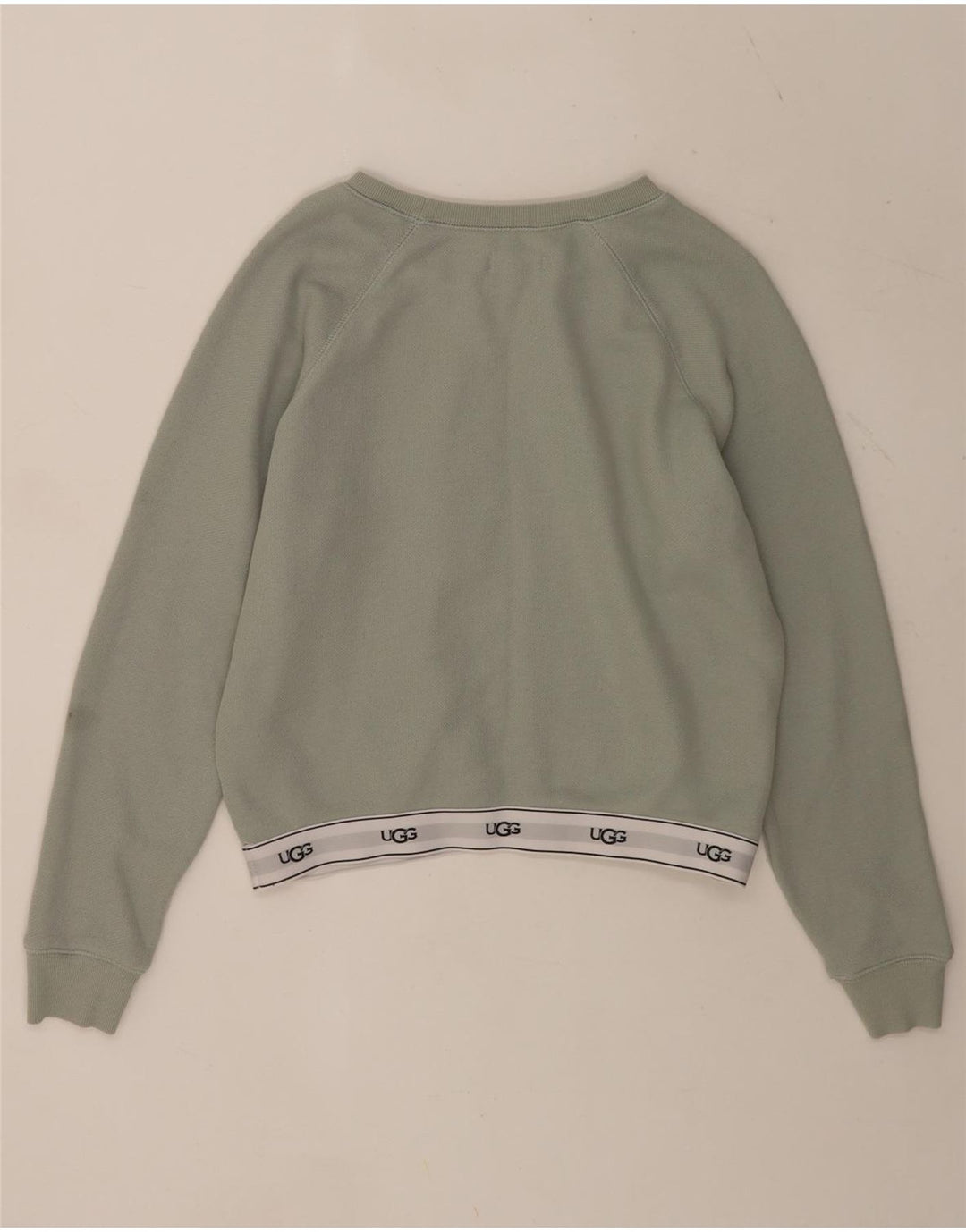 UGG Damen-Trainingsanzug in Übergröße mit Grafik, UK 14, Mittelgrün, Farbblock