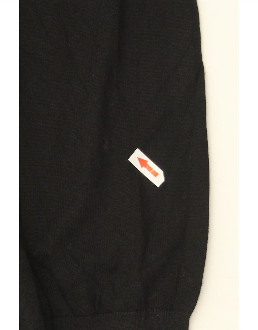 Marks & Spencer Herren-Pullover mit V-Ausschnitt, 2XL, schwarze Merinowolle