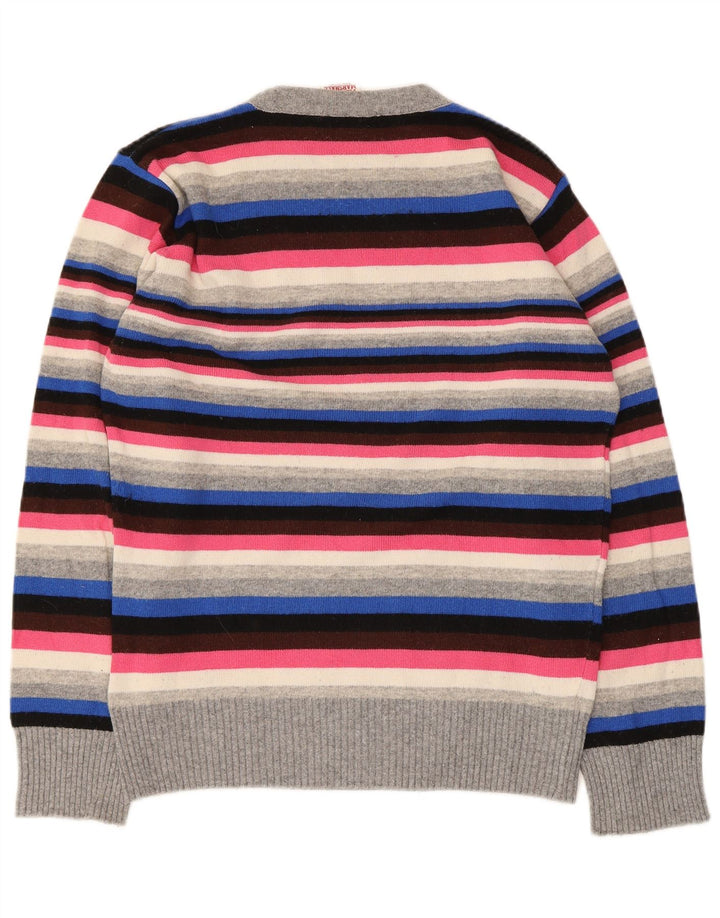 Franklin Marshall Herren-Pullover mit Rundhalsausschnitt, mittelgroß, mehrfarbig