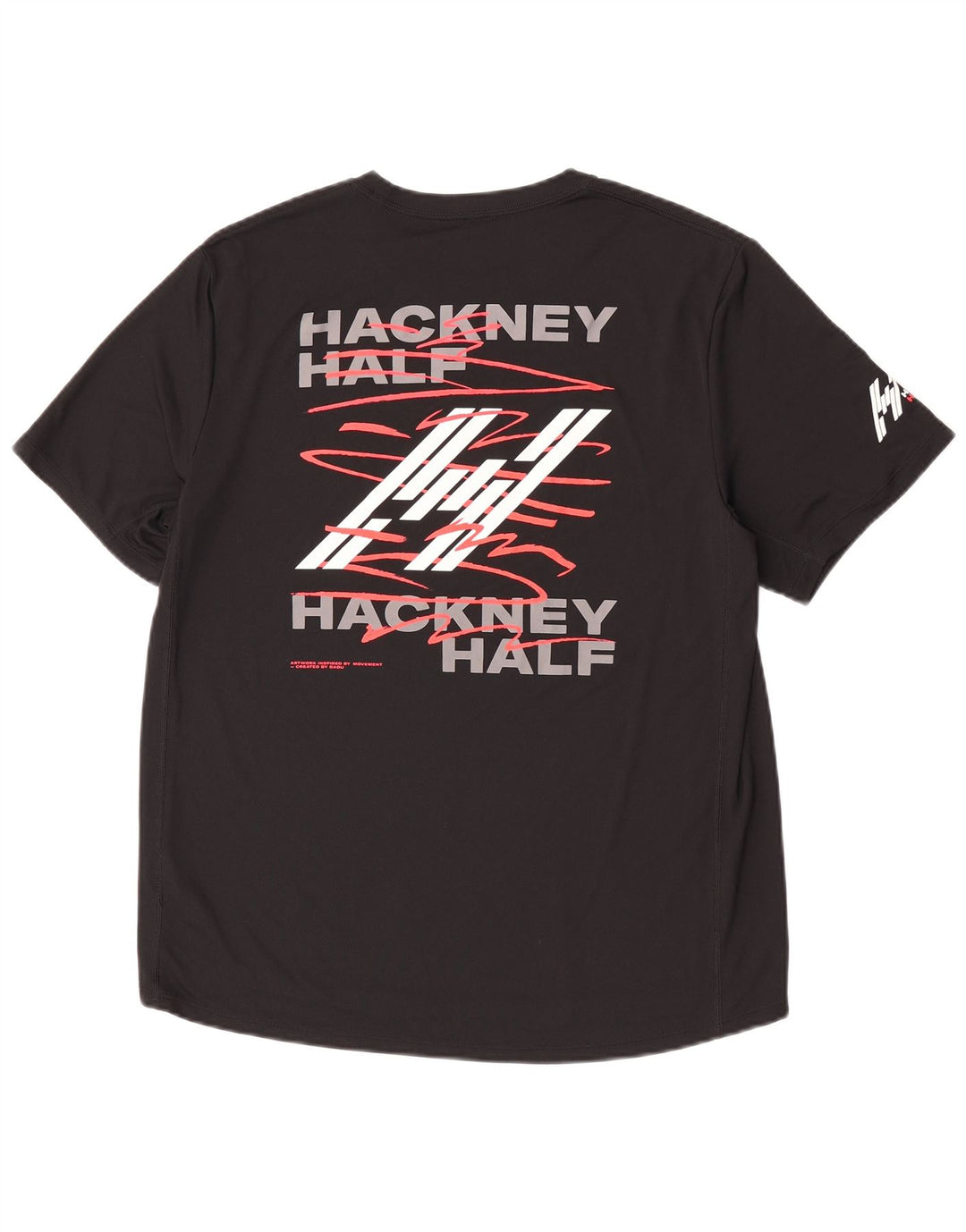 Nike Herren Dri Fit Graphic T-Shirt Top Large Schwarz Polyester