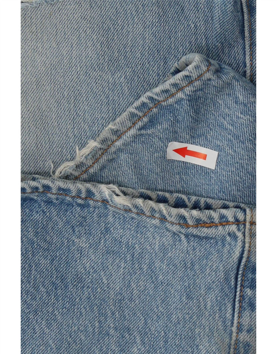 Levi's Herren Distressed Slim Jeans W36 L34 Blaue Baumwolle