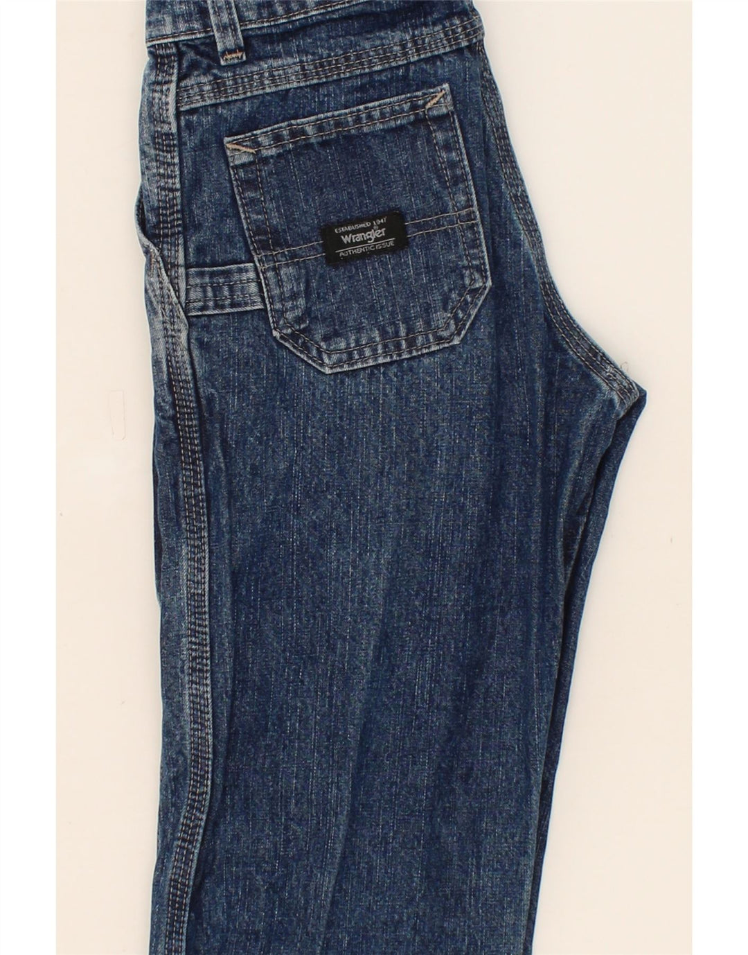 WRANGLER Boys Regular Straight Jeans 9-10 Years W26 L26  Blue Cotton Vintage Wrangler and Second-Hand Wrangler from Messina Hembry 