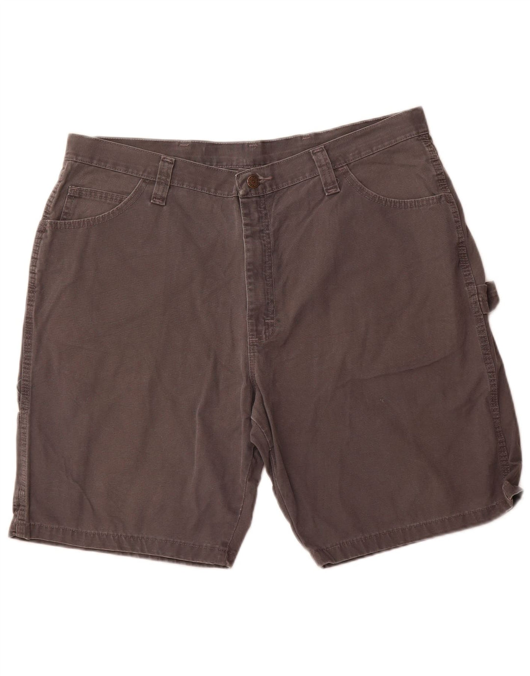 WRANGLER Herren Cargoshorts W38 XL Graue Baumwolle