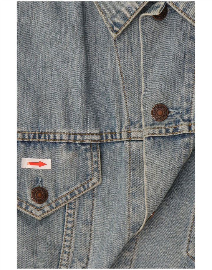 Levi's Herren Jeansjacke UK 40 Large Blau
