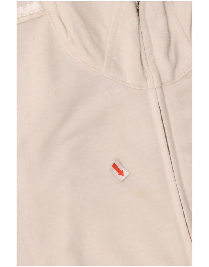 CHAMPION Easy Fit-Trainingsanzugoberteil für Damen, UK 16, Größe L, Weiß, Polyester