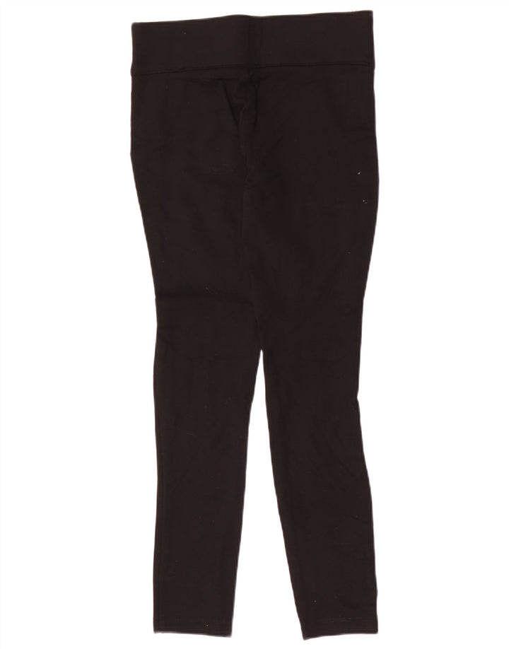 Zara Womens Skinny Casual Trousers Small Black