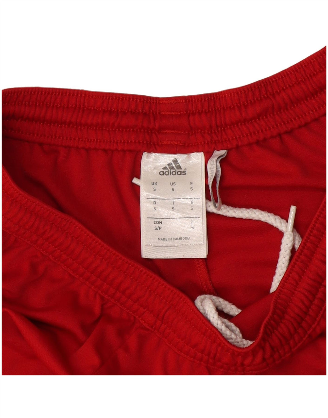 Adidas Herren Climalite Sport Shorts Small Rot Colourblock Polyester