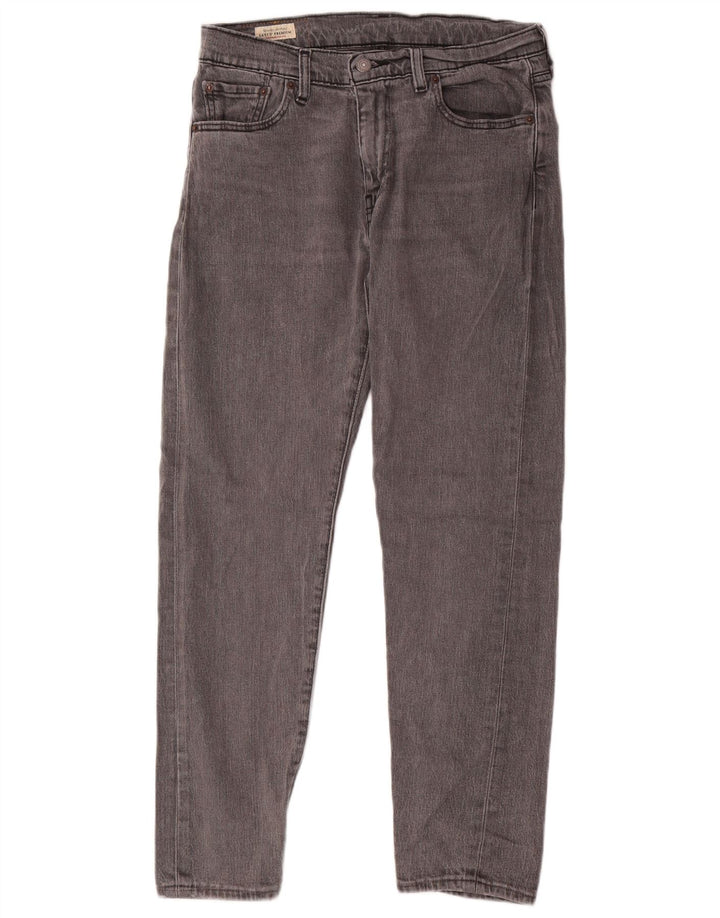 Levi's Herren 512 Slim Tapered Jeans W30 L30 Graue Baumwolle