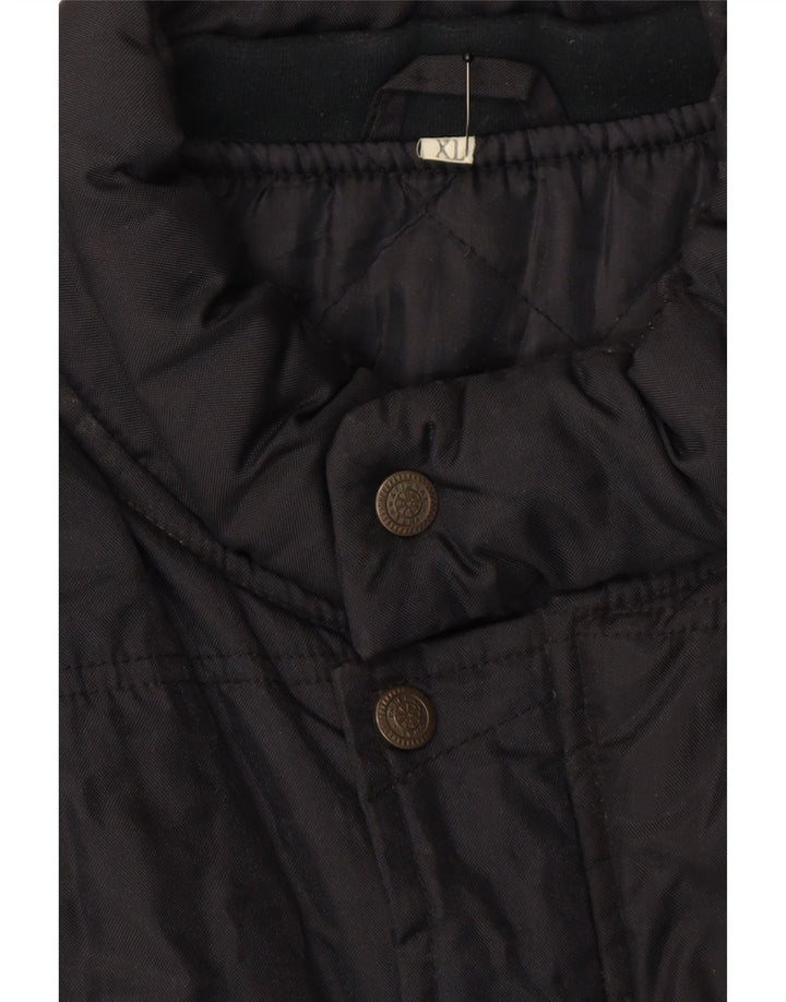 LEE Mens Padded Gilet UK 42 XL Black Polyamide Vintage Lee and Second-Hand Lee from Messina Hembry 