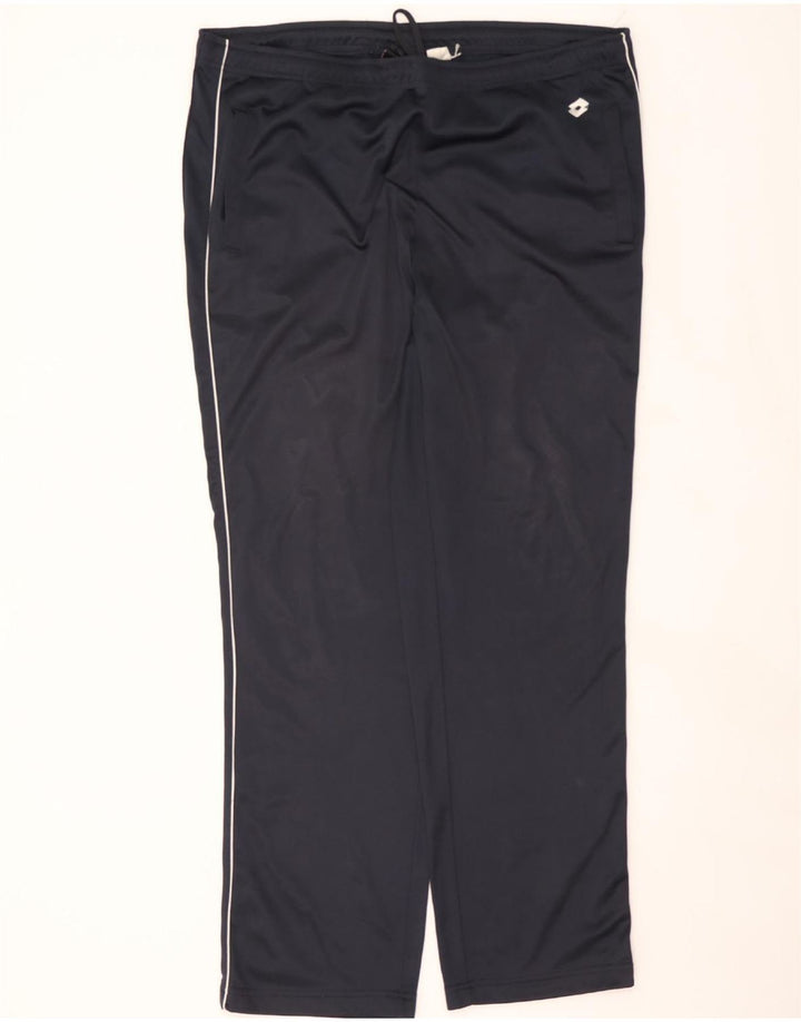 LOTTO Mens Tracksuit Trousers XL  Navy Blue Vintage Lotto and Second-Hand Lotto from Messina Hembry 