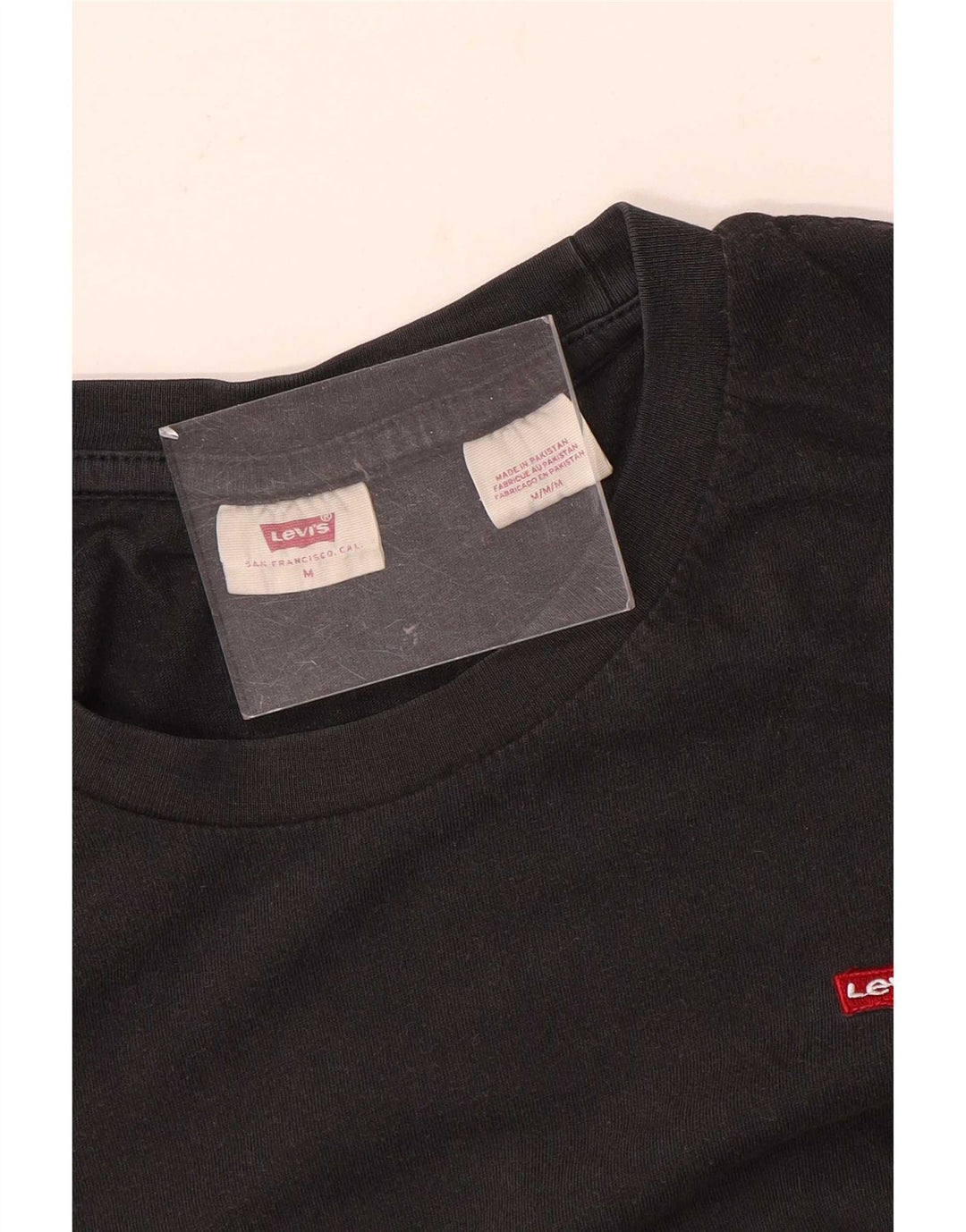 Levi's Herren T-Shirt Top Medium Schwarz