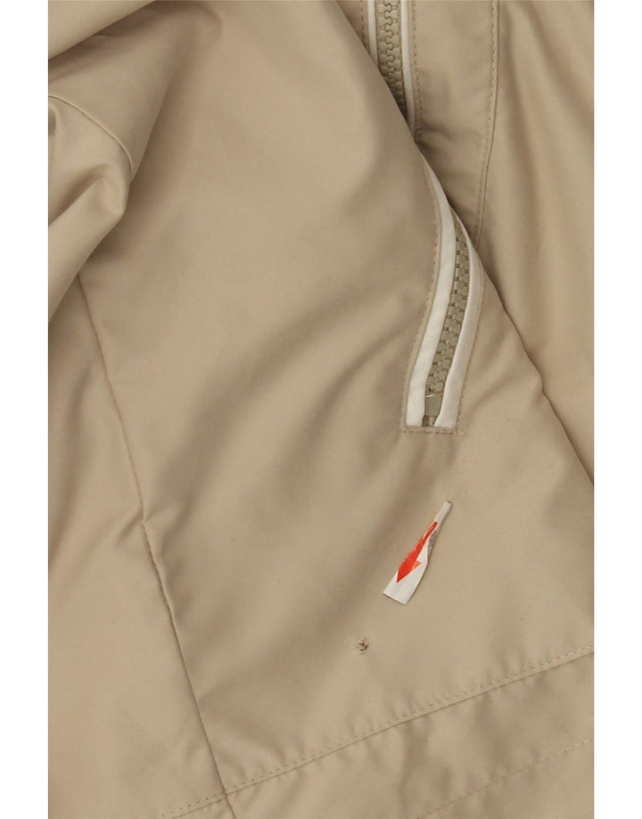 Champion Herren Bomberjacke UK 42 XL Beige Colourblock Polyester