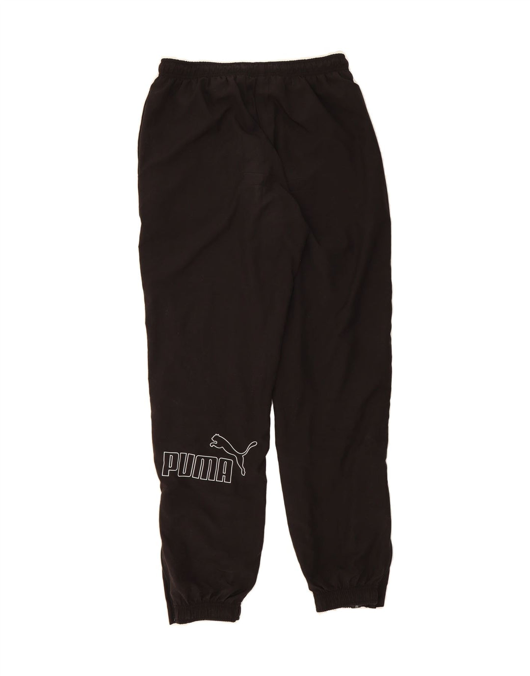 PUMA Mens Tracksuit Trousers Joggers Medium  Black Polyester Vintage Puma and Second-Hand Puma from Messina Hembry 