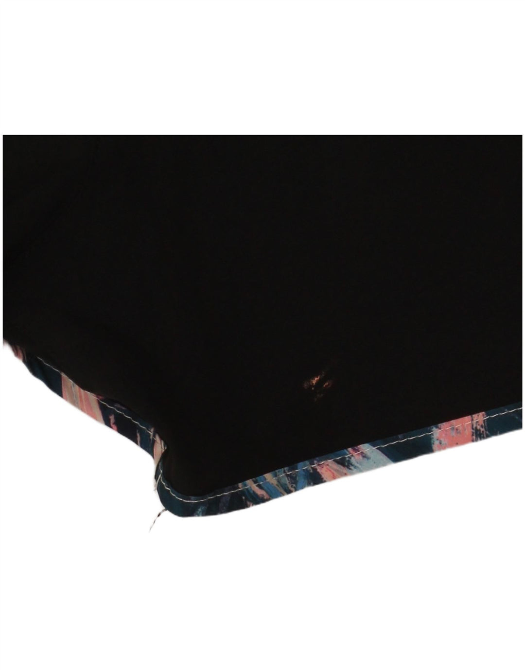 Nike Damen Dri Fit Sport Shorts UK 14 Large Schwarz Colourblock Polyester