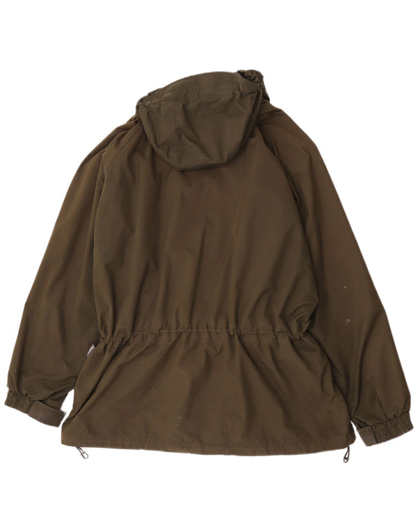Berghaus Herren-Regenjacke mit Kapuze, UK 42, XL, Khaki, Nylon