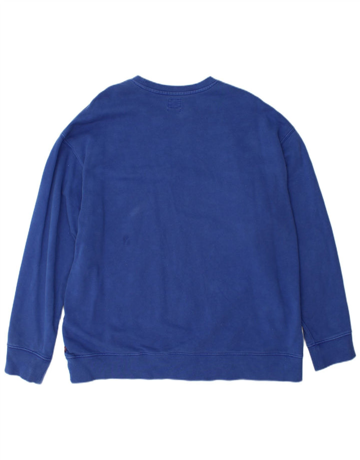 Levi's Herren Relaxed Graphic Sweatshirt Pullover XL Blau Baumwolle