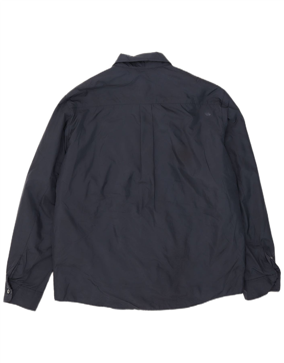 Zara Herren Windjacke UK 42 XL Marineblau Polyester