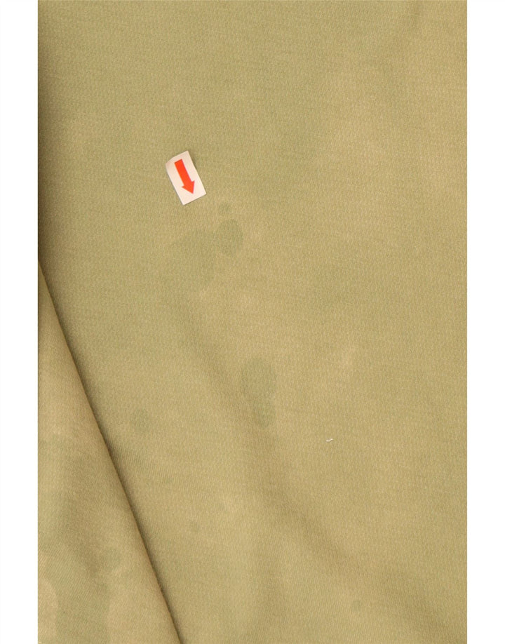 ADIDAS Herren Loose Fit T-Shirt Top Small Grün Baumwolle