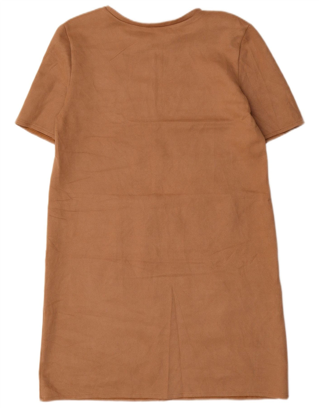 Zara Damen Etuikleid UK 16 Large Braun