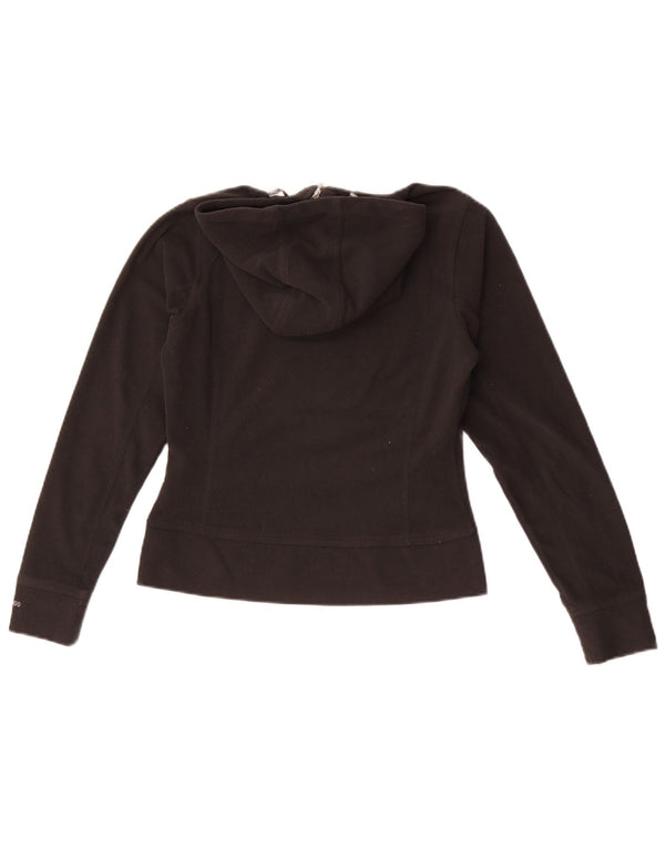 The North Face Damen-Fleecepullover mit Kapuze und Reißverschluss, UK 6, XS, Schwarz, Polyester