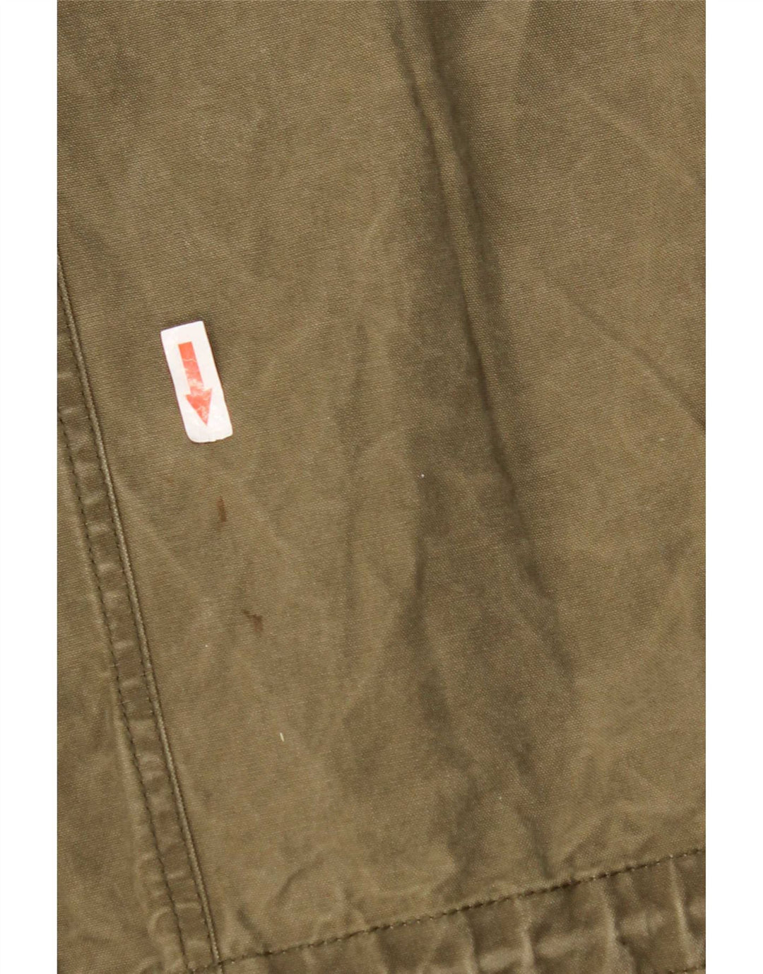 Bomboogie Herren-Parka mit Kapuze, UK 42, XL, Khaki, Baumwolle