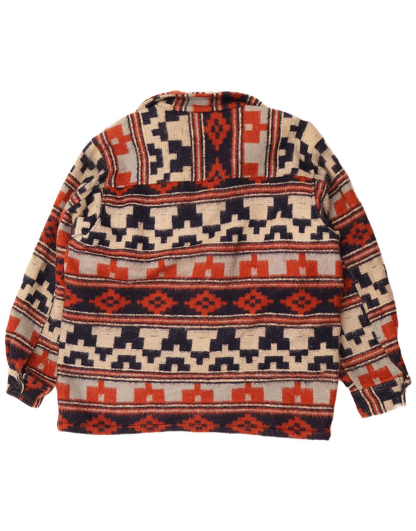 Charro Herren-Blazer mit 4 Knöpfen, UK 42, XL, mehrfarbig, geometrisch