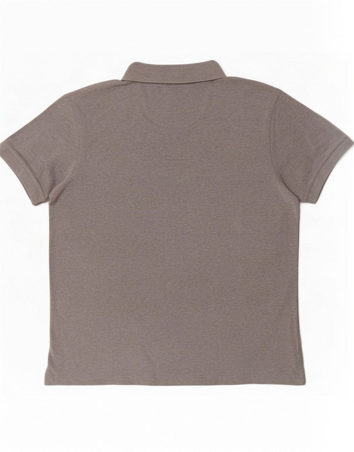 Barbour Herren-Poloshirt, große graue Baumwolle