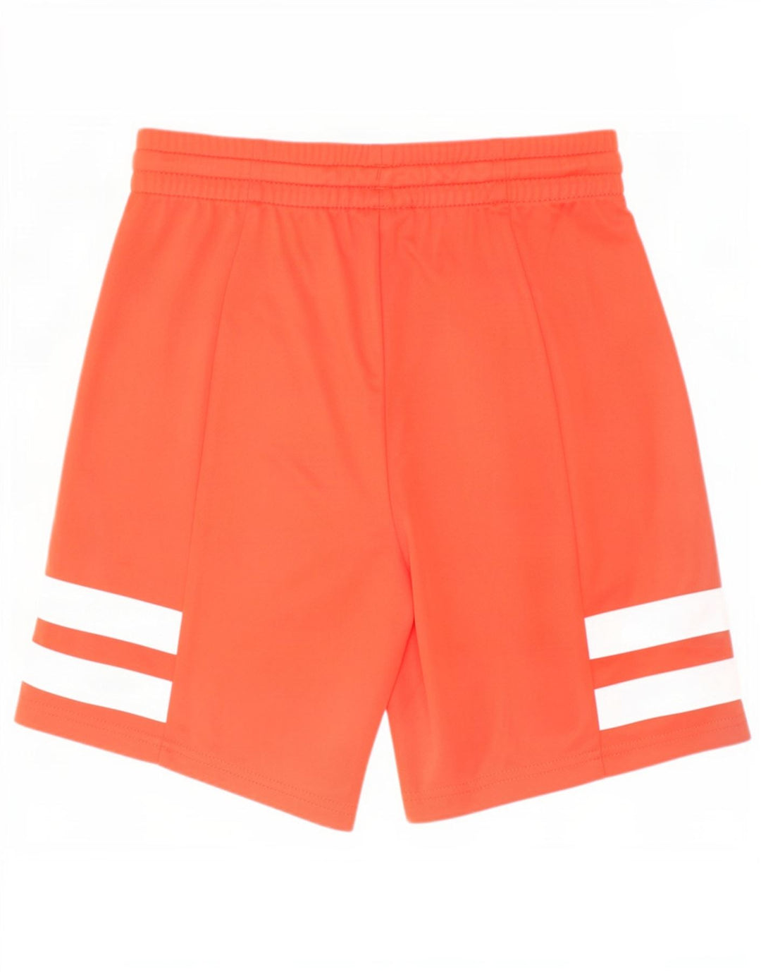 Ellesse Sportshorts für Jungen, 7–8 Jahre, orangefarbenes Farbblock-Polyester