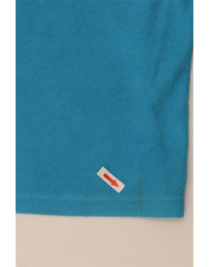 Fila Herren-Fleecepullover mit Reißverschluss am Hals IT 50 Mittelblau