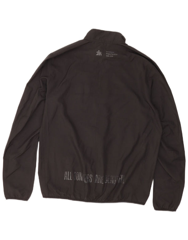 Adidas Mens Graphic Tracksuit Top Jacket Medium Black