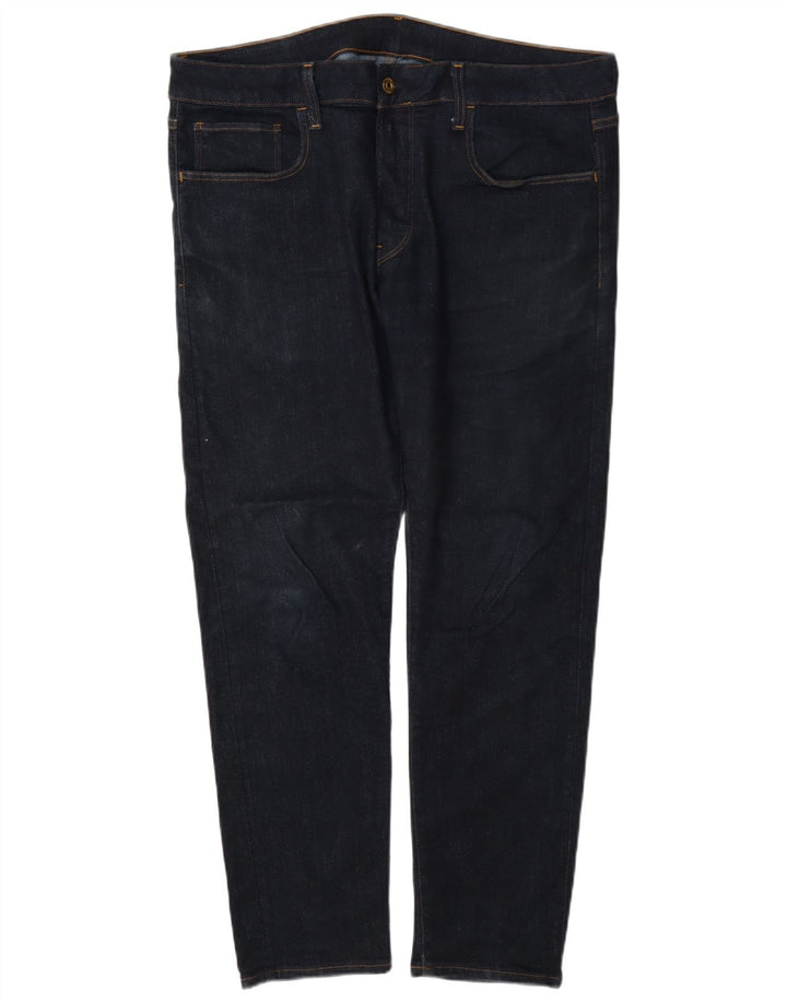 G-Star Herren Slim Jeans W35 L30 Marineblau Baumwolle