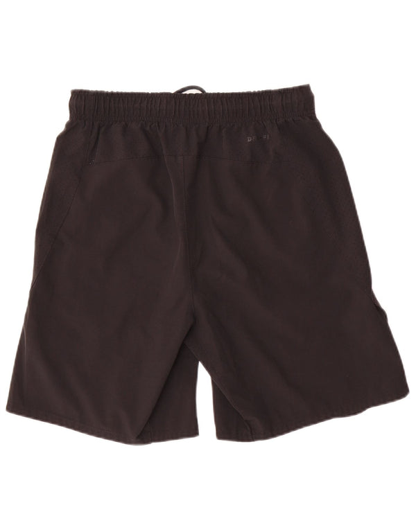 Nike Herren Dri Fit Graphic Sportshorts, Größe S, Schwarz, Polyester