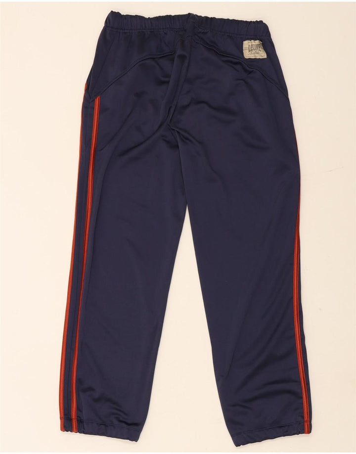 Leone Herren-Trainingsanzug mit grafischer Kapuze, klein, marineblau, Polyester