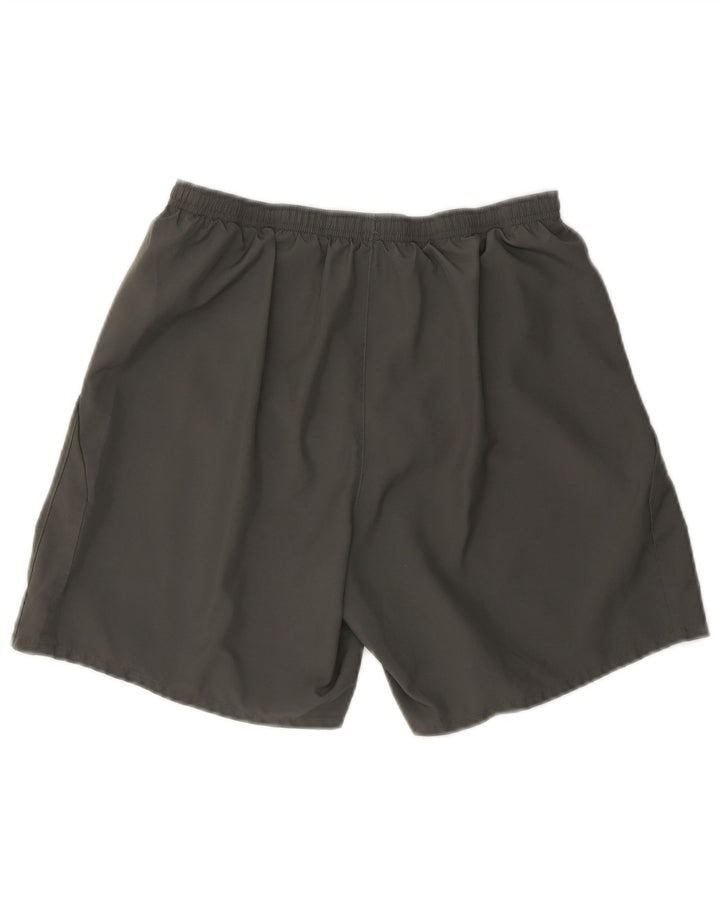 Nike Herren Dri Fit Sportshorts, großes graues Polyester
