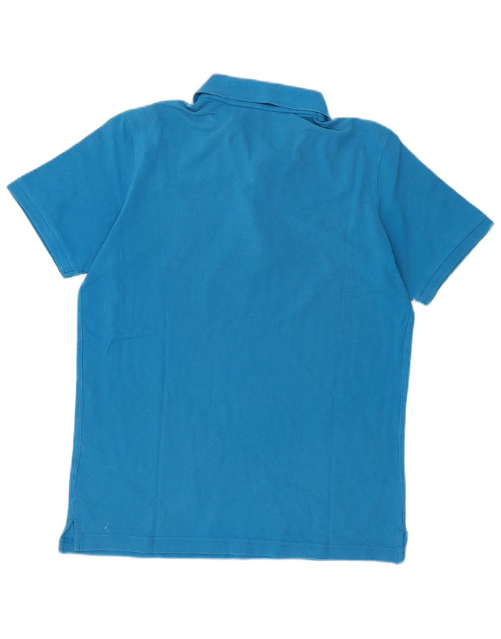 Lotto Herren-Poloshirt, groß, blaue Baumwolle