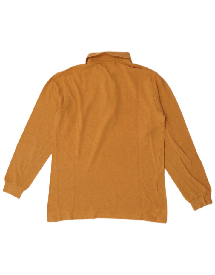 LACOSTE Herren-Langarm-Poloshirt, Größe 4, mittelorange