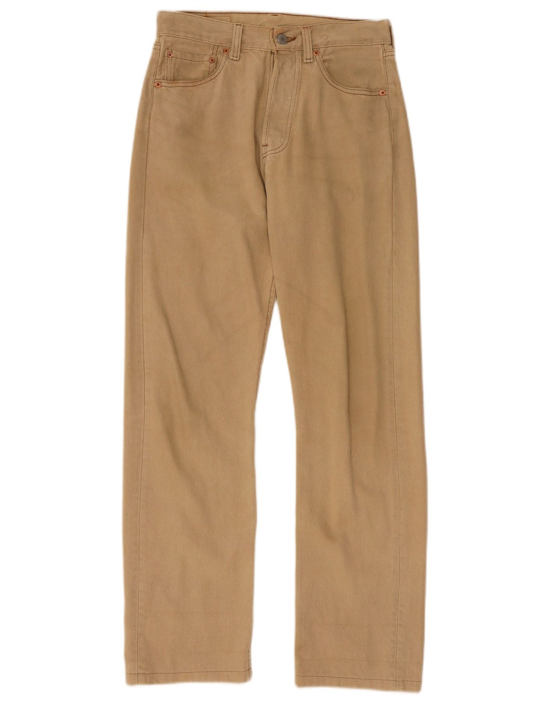 Levi's Herren 501 Straight Jeans W28 L30 Beige