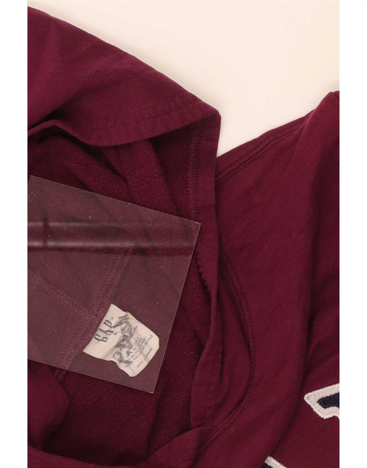 Gap Damen-Kapuzenpullover mit Grafik, UK 12, Mittelviolett, Polyester