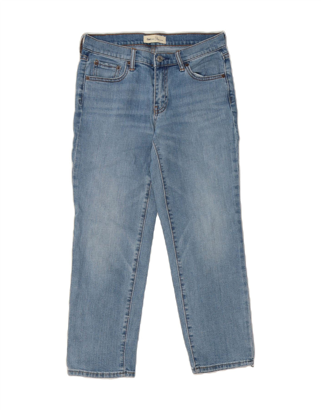 GAP Womens Slim Cropped Jeans W26 L24  Blue Cotton Vintage Gap and Second-Hand Gap from Messina Hembry 
