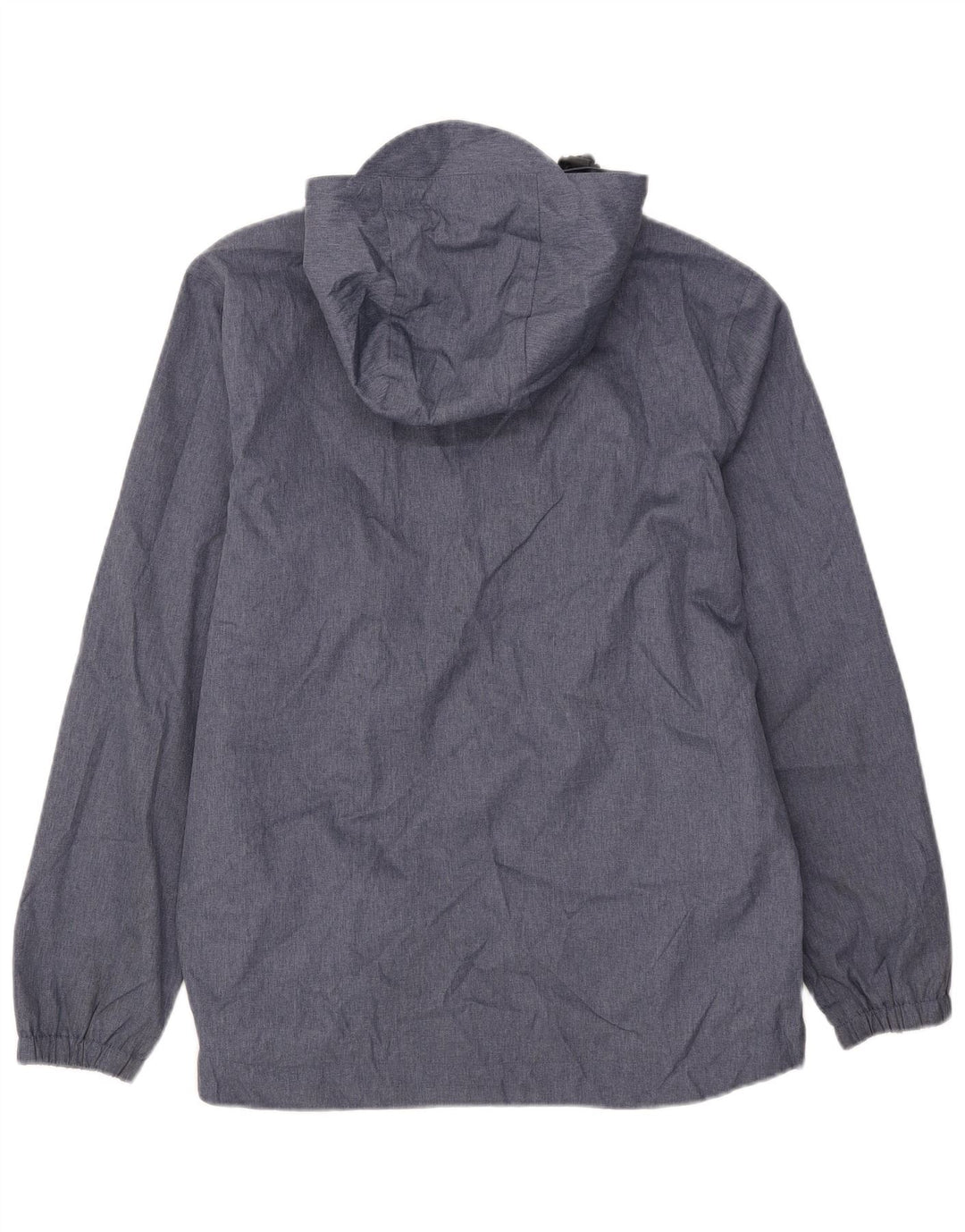 Lyle & Scott Herren-Regenjacke mit Kapuze, UK 38, Mittelblau, Polyester