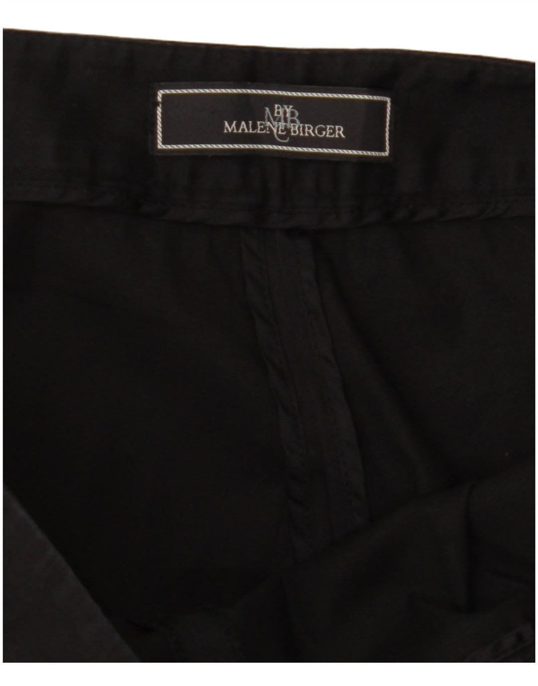 MALENE BIRGER Damen Slim-Cropped-Hose W30 L27 Marineblau
