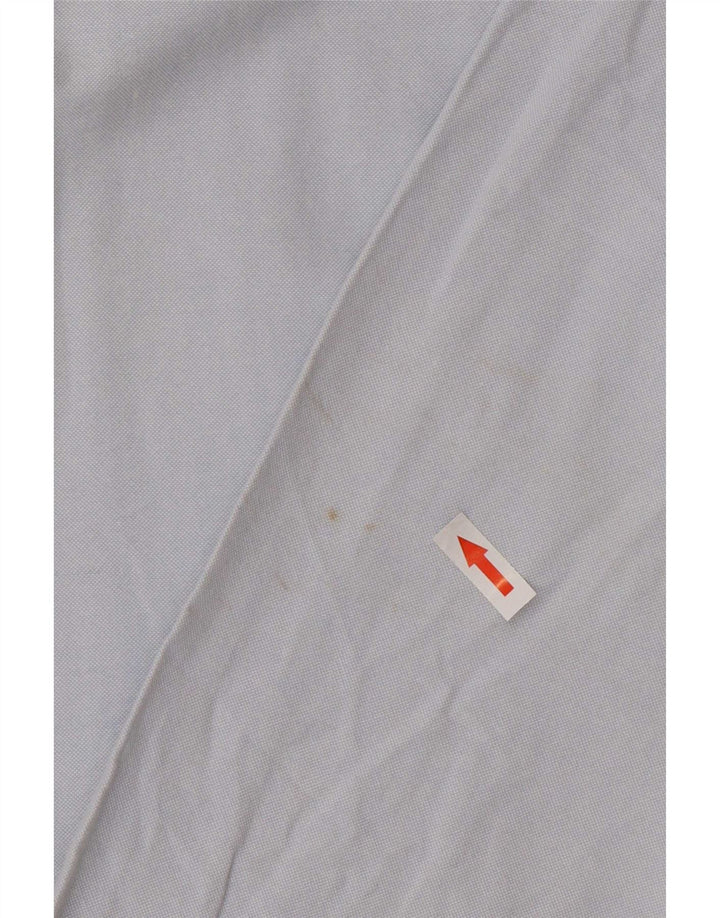 Gant Herrenhemd 3XL Blaue Baumwolle