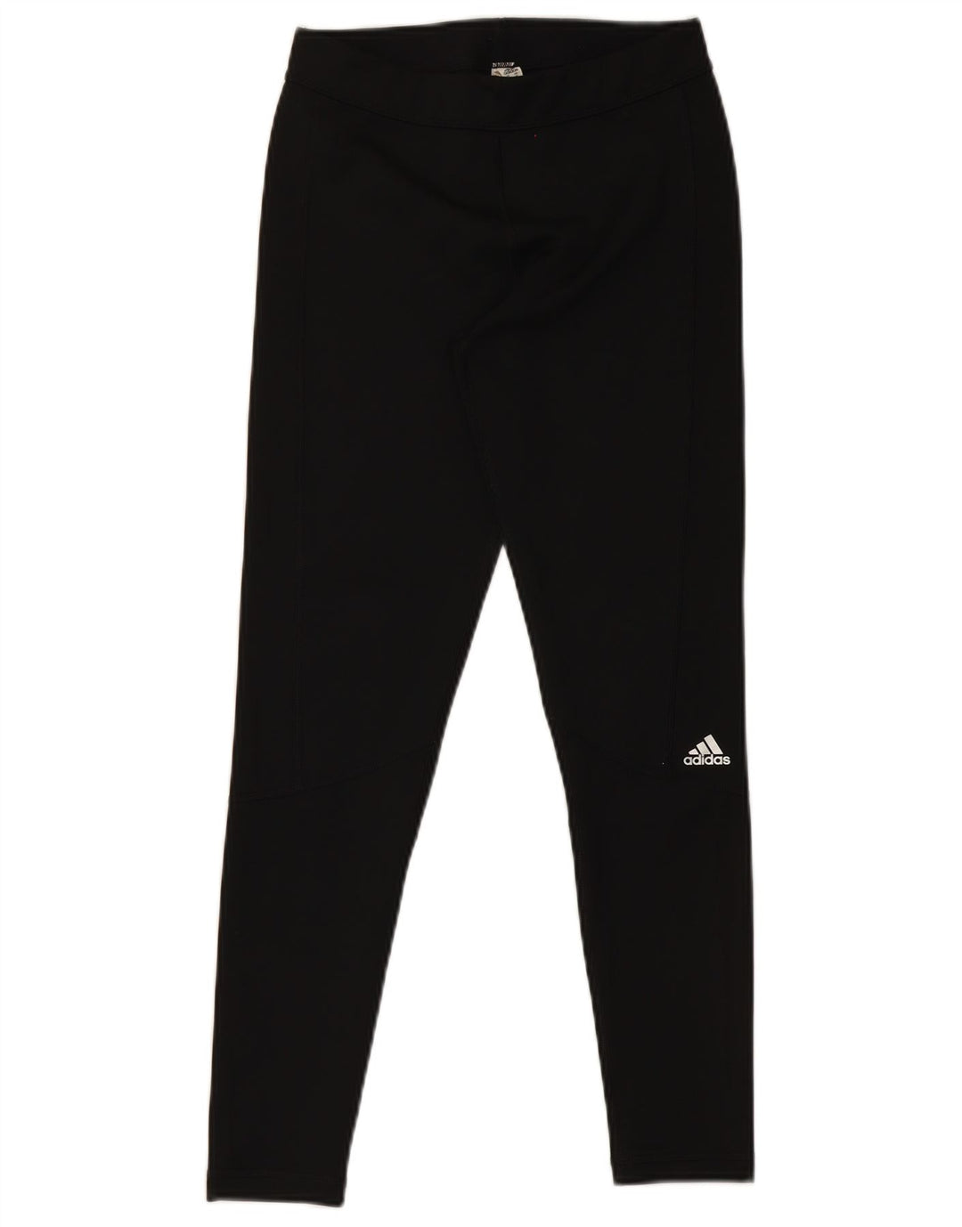 Adidas Damen Climalite Leggings UK 12/14 Medium Schwarz Polyester