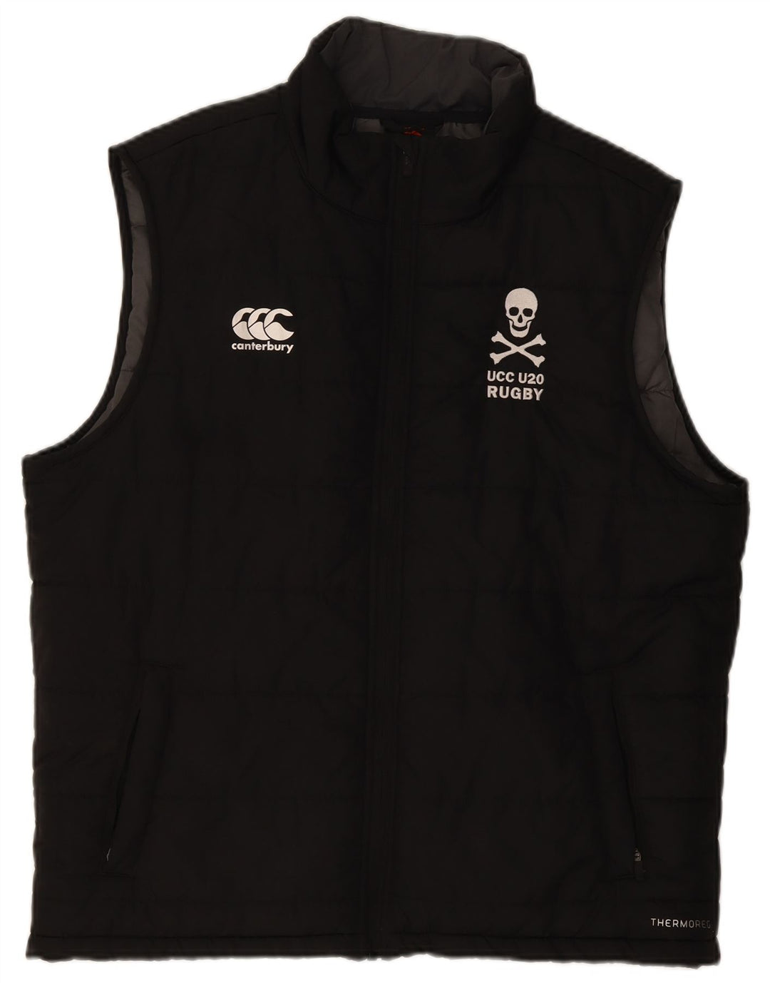 Canterbury Herren Wattierte Weste UK 44 2XL Schwarz Polyester