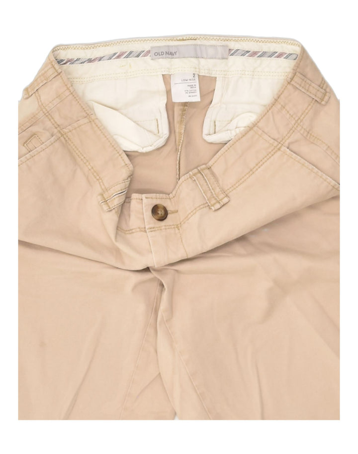 OLD NAVY Womens Chino Shorts US 2 XS W30 Beige Cotton | Vintage Old Navy | Thrift | Second-Hand Old Navy | Used Clothing | Messina Hembry 